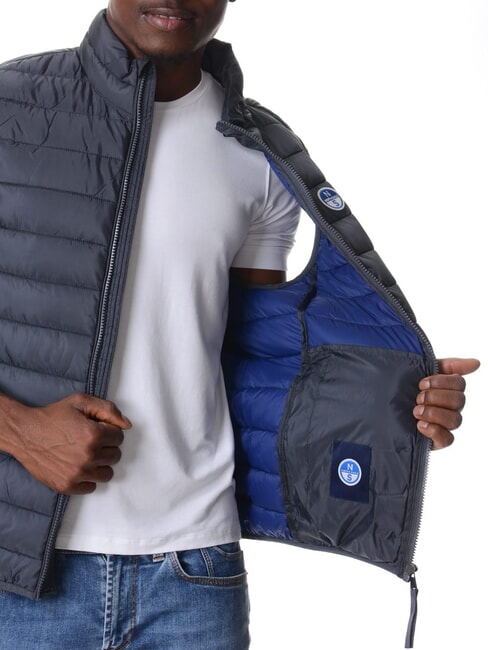 SKYE &Auml;rmellose Jacke Asphalt - &Auml;rmellose Jacken f&uuml;r M&auml;nner