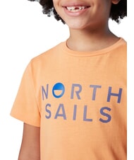 NORTH SAILS STRIPED KIDS Kurzarm-T-Shirt Mandarine - Kinder-T-Shirt - 3