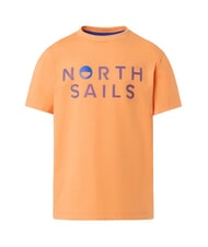 NORTH SAILS STRIPED KIDS Kurzarm-T-Shirt Mandarine - Kinder-T-Shirt - 4