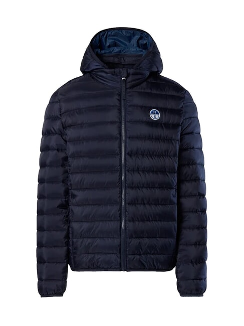SKYE HOODIE Daunenjacke mit Kapuze Navy blau - Daunenjacken für Herren