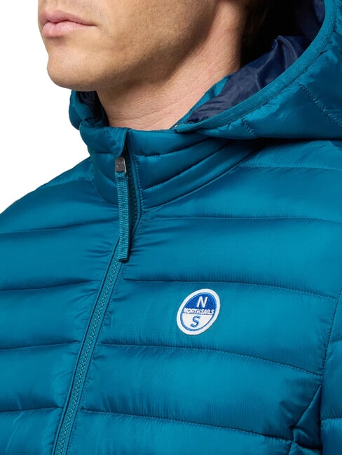 SKYE HOODIE Daunenjacke mit Kapuze wassergrün - Daunenjacken für Herren