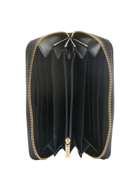 EMILY Geldbörse mit Rundum-Reißverschluss SCHWARZ - Brieftaschen Damen