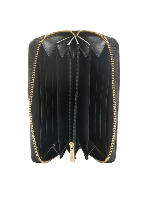 CALIPSO Geldbörse mit Rundum-Reißverschluss SCHWARZ - Brieftaschen Damen