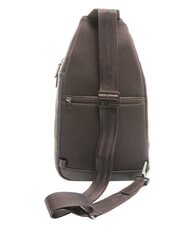 PIQUADRO BLACK SQUARE One-Shoulder-Rucksack aus Leder - PC-Rucksäcke
