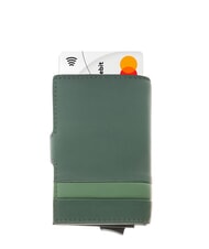 PIQUADRO PAUL Kartenhalter aus Leder GRÜN - Brieftaschen Herren - 2