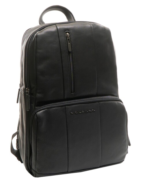 URBAN BTOB 14" Laptop-Rucksack aus Leder Schwarz - PC-Rucksäcke