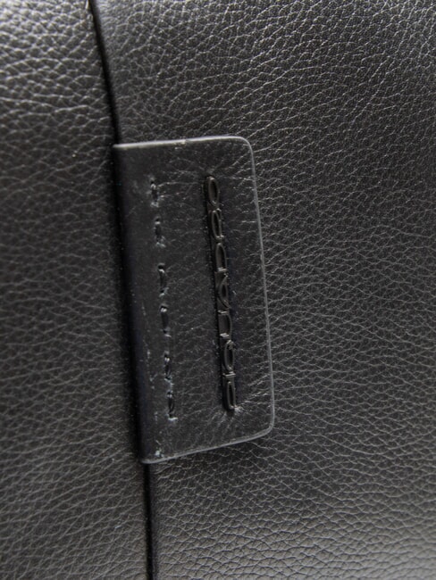 P15 PLUS Lederrucksack für 17" PC Schwarz - PC-Rucksäcke