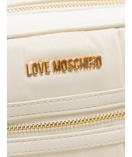 LOVE MOSCHINO CAMERA BAG Mini-Umhängetasche Elfenbein - Damentaschen - 3