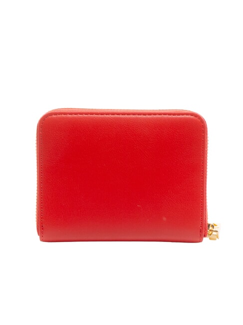 LOGO ITALICS Geldbörse mit Rundum-Reißverschluss ROT - Brieftaschen Damen