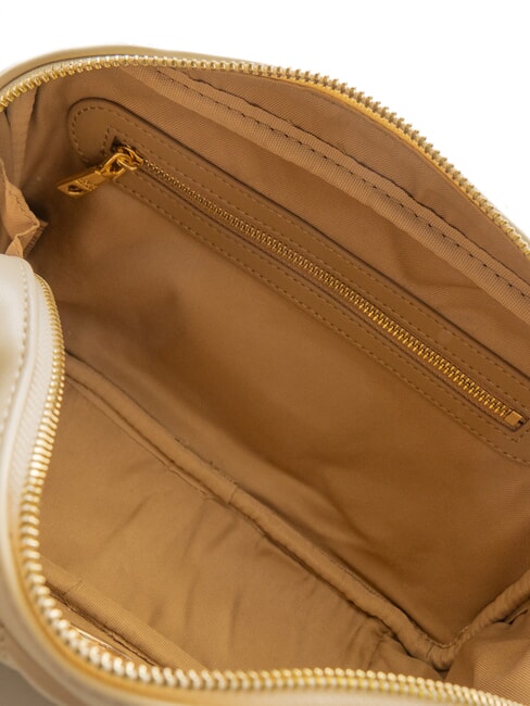 QUILTED Schultertasche mit Kettengriff Elfenbein - Damentaschen