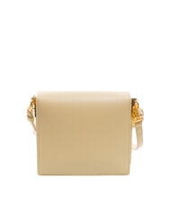 LOVE MOSCHINO CURSIVE LOGO Umhängetasche mit Schultergurt Beige - Damentaschen - 4