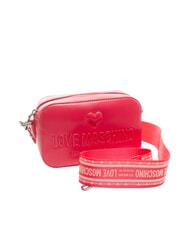 LOVE MOSCHINO MADE WITH LOVE Mini-Umhängetasche Fuchsie - Damentaschen - 2