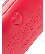 LOVE MOSCHINO MADE WITH LOVE Mini-Umhängetasche Fuchsie - Damentaschen - 3