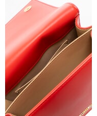 LOVE MOSCHINO CURSIVE LOGO Umhängetasche mit Schultergurt ROT - Damentaschen - 5