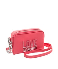 LOVE MOSCHINO BIG LETTERING Mini-Umhängetasche Fuchsie - Damentaschen - 2
