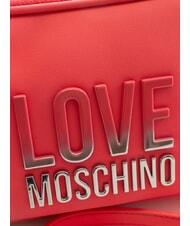 LOVE MOSCHINO BIG LETTERING Mini-Umhängetasche Fuchsie - Damentaschen - 3