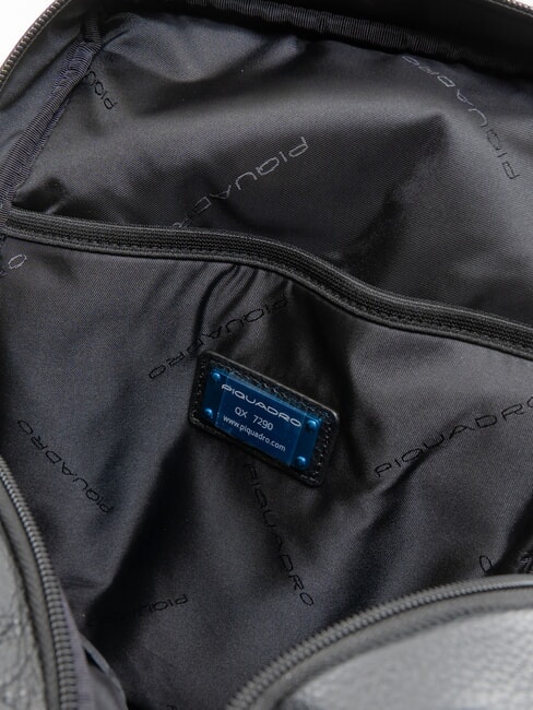 VIBE One-Shoulder-Tasche aus Leder Schwarz - Umhängetaschen Herren