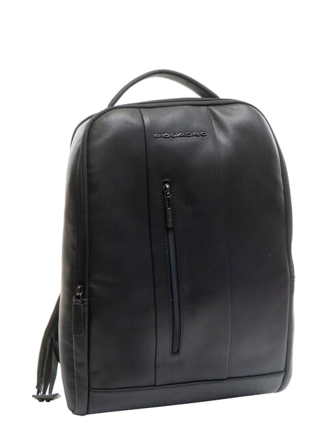URBAN BTOB Lederrucksack für 15,6"-Laptop Schwarz - PC-Rucksäcke