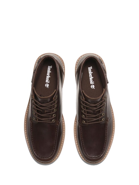NEWMARKET MID  Stiefeletten aus Leder mittelbraunes Vollnarbenleder - Herrenschuhe