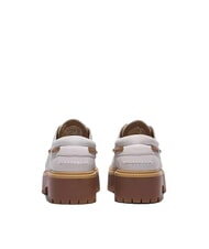 TIMBERLAND STONE STREET  Bootsschuhe mit hoher Sohle weißes Vollkorn - Damenschuhe - 3