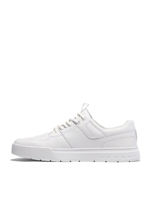 MAPLE GROVE Leder-Sneakers weißes Vollkorn - Herrenschuhe