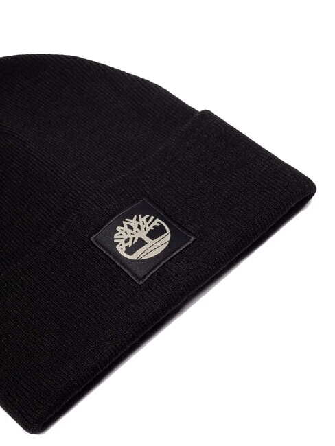 TONAL PATCH  M&uuml;tze mit Umschlag SCHWARZ - M&uuml;tzen/H&uuml;te