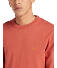 TIMBERLAND WILLIAMS RIVER Pullover mit Rundhalsausschnitt Chili-Öl - Herrenpullover - 3