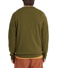 TIMBERLAND MERINO Pullover mit Rundhalsausschnitt aus Wollmischung - Herrenpullover