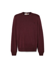 TIMBERLAND KNOX RIVER Pullover mit Rundhalsausschnitt gelbbrauner Portwein - Herrenpullover - 3