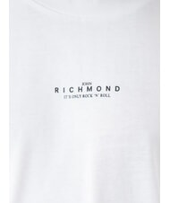 JOHN RICHMOND HERMOSO Baumwoll-T-Shirt mit Logo weiß/schwarz - Herren-T-Shirts - 3