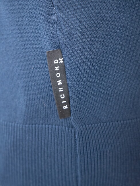 CUSMA Rollkragenpullover blaues Kleid - Herrenpullover