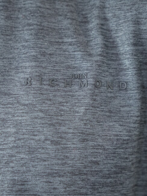 KUDRO Sweatshirt mit Rundhalsausschnitt und gepr&auml;gtem Logo Holzkohle - Sweatshirts Herren