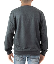JOHN RICHMOND KUDRO Sweatshirt mit Rundhalsausschnitt und geprägtem Logo Holzkohle - Sweatshirts Herren - 2