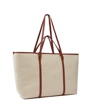PINKO MIRANDA Canvas-Shoppertasche mit Doppelgriffen - Damentaschen