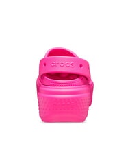CROCS STOMP CLOG W Plateau-Clog-Hausschuh rosa Schwarm - Schuhe Unisex - 5
