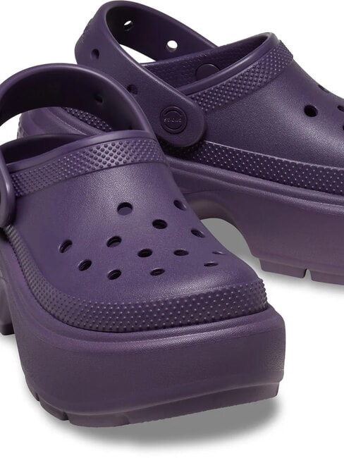 STOMP CLOG W Plateau-Clog-Hausschuh dunkle Iris - Schuhe Unisex