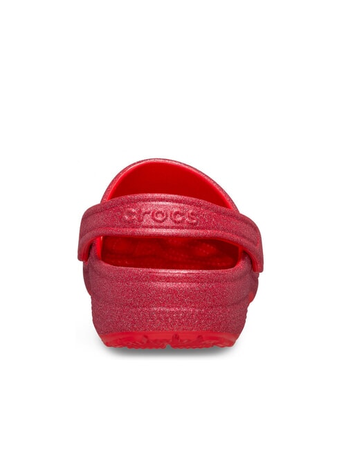 CLASSIC GLITTER CLOG W Pantoffel-Sabot kirschrot - Damenschuhe