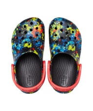 CROCS CLASSIC TIEDYE GRAPHIC GLOG T Sandalen-Sabot türkisches Tonic/Mult - Kinderschuhe - 4
