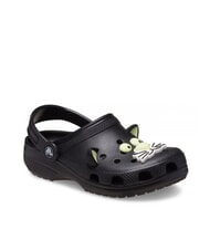 CROCS CLASSIC GLOW BLACK CAT CLOG T Pantoffel-Sabot - Kinderschuhe