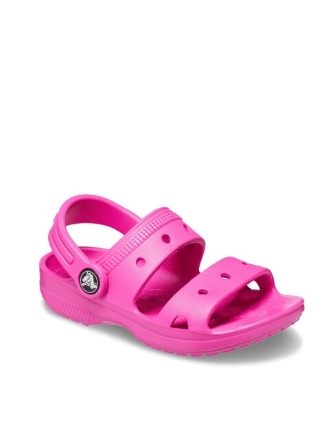CLASSIC CROCS SANDAL T Slipper mit Bändern Saft - Kinderschuhe
