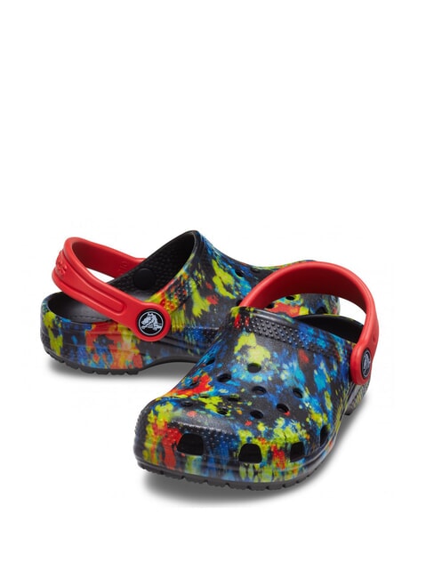 CLASSIC TIEDYE GRAPHIC GLOG T Sandalen-Sabot türkisches Tonic/Mult - Kinderschuhe