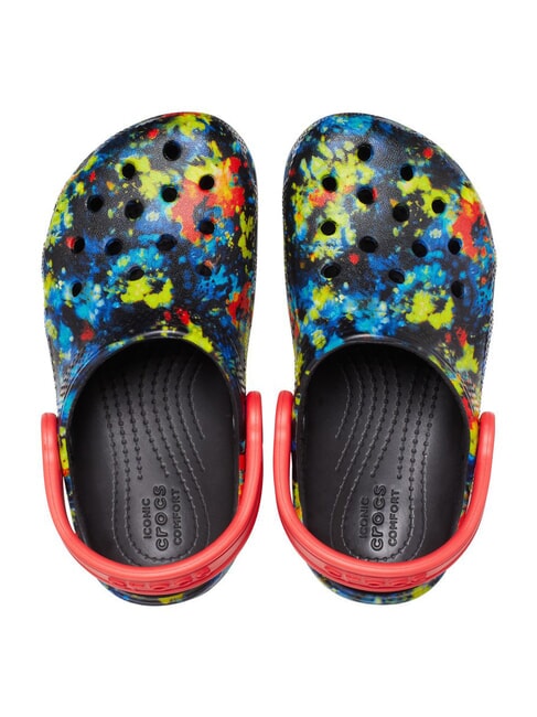 CLASSIC TIEDYE GRAPHIC GLOG T Sandalen-Sabot türkisches Tonic/Mult - Kinderschuhe