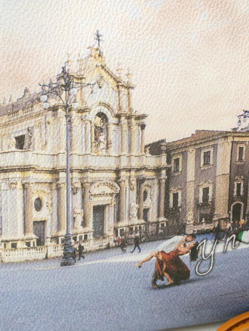 YESBAG Mittelgroße Umhängetasche Catania-Kathedrale - Damentaschen