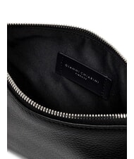 GIANNI CHIARINI HERMY Leder-Umschlagtasche mit Schultergurt Schwarz - Damentaschen - 5