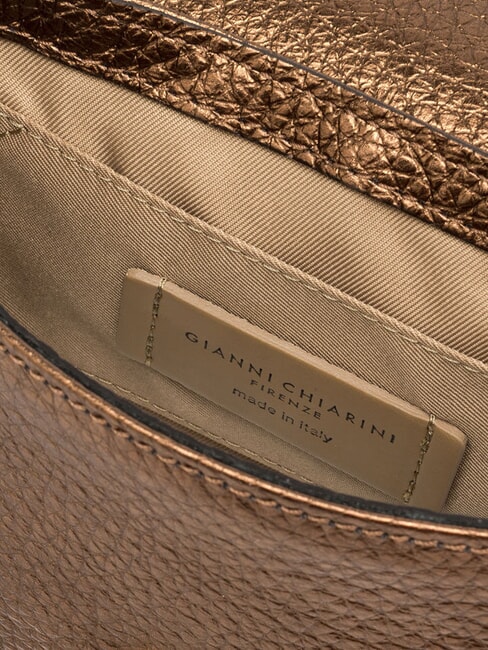 MARISOL Ledertasche mit Doppelfunktion geröstet - Damentaschen