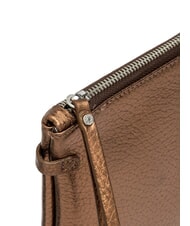 GIANNI CHIARINI HERMY Umschlagtasche aus Metallic-Leder geröstet - Damentaschen - 4