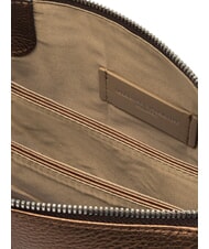 GIANNI CHIARINI THREE Schultertasche aus Metallic-Leder geröstet - Damentaschen - 5