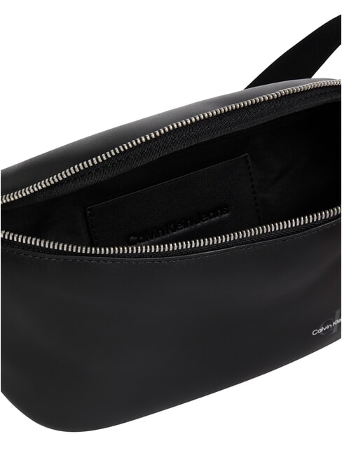 CKJ MONO LOGO Beutel mit Logo auf Schwarz - Hüfttaschen