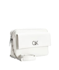 CALVIN KLEIN CK RE-LOCK Umhängetasche mit Tasche Lilienweiß - Damentaschen - 2