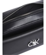 CALVIN KLEIN CK RE-LOCK Umhängetasche mit Tasche auf Schwarz - Damentaschen - 5